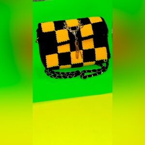 Crochet crossbody bag